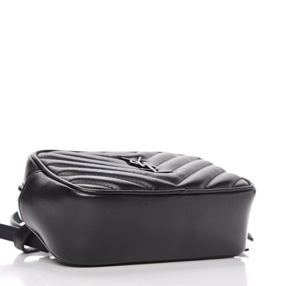 Saint Laurent Calfskin Matelasse Monogram Lou Belt Bag Black 4 of 11