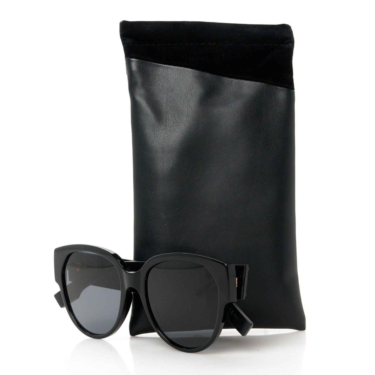 Acetate DiorID2 Sunglasses Black