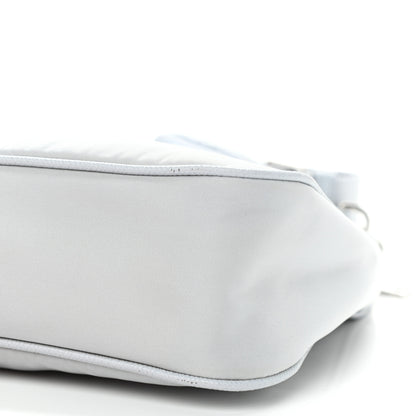 Prada Re-Nylon Saffiano Re-Edition 2005 Shoulder Bag Fiordaliso 8 of 9