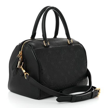Louis Vuitton Empreinte Speedy Bandouliere 25 NM Black 3 of 10