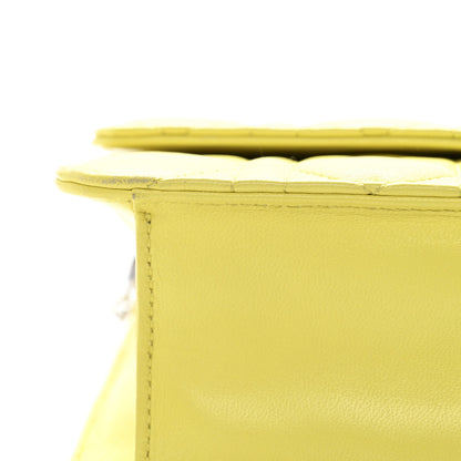 Christian Dior Lambskin Cannage Miss Dior Promenade Pouch Citron 12 of 13