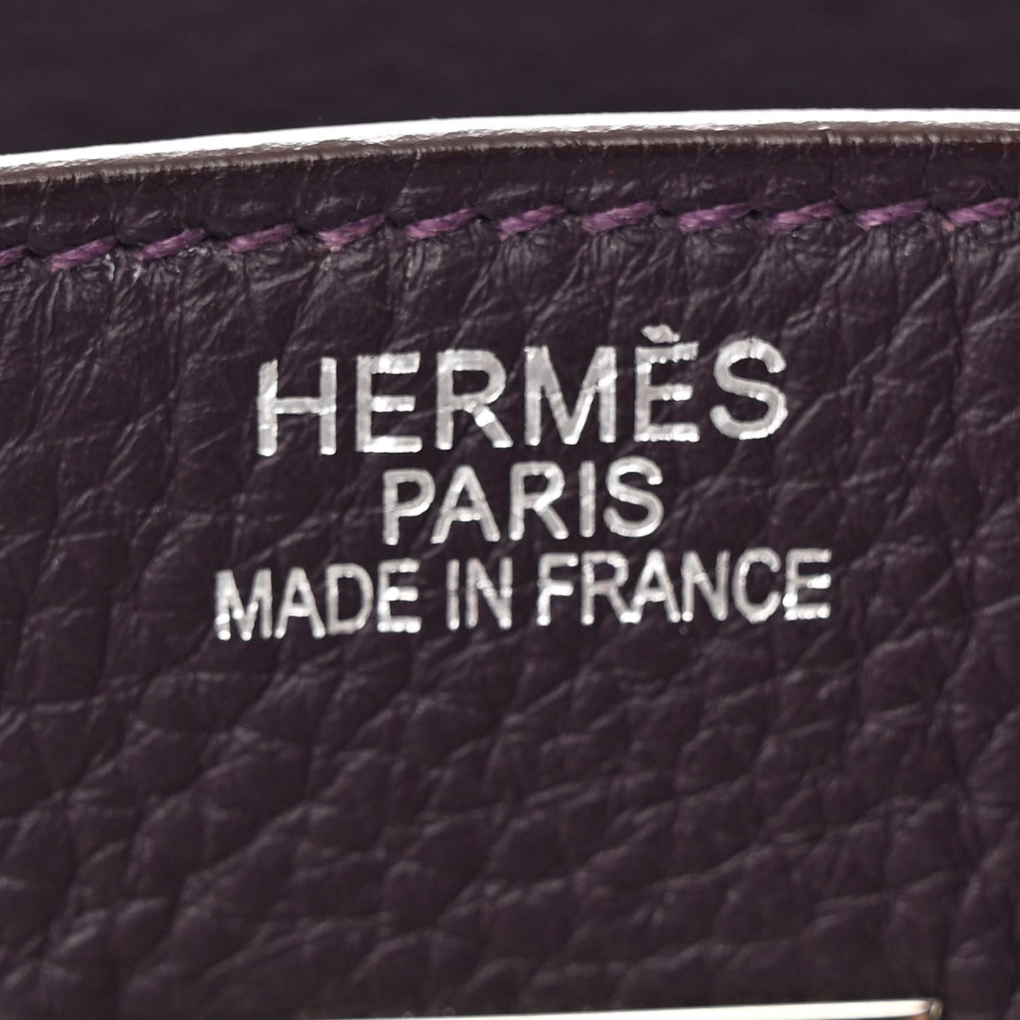 Togo Birkin 35 Raisin