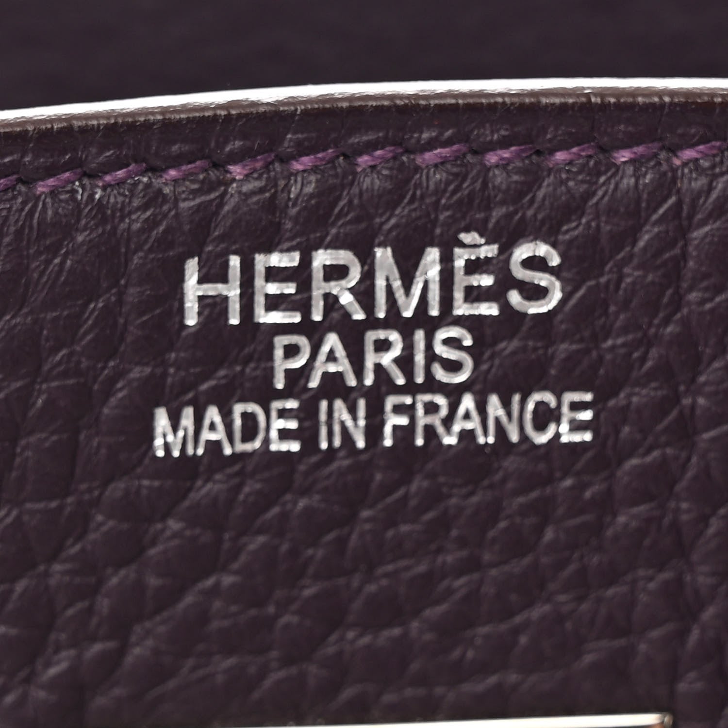 Hermes Togo Birkin 35 Raisin 6 of 14