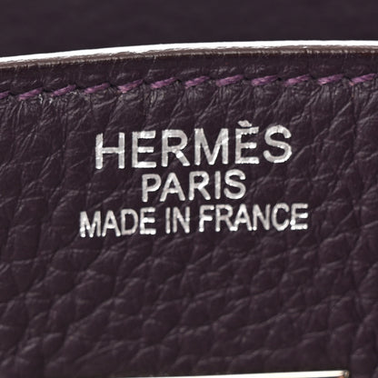 Hermes Togo Birkin 35 Raisin 6 of 14
