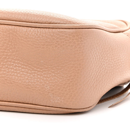 Gucci Pebbled Calfskin Small Soho Disco Bag Camelia 9 of 12