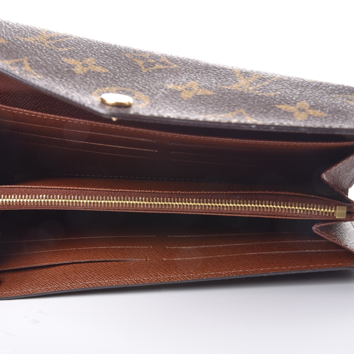 Louis Vuitton Monogram Sarah Wallet NM 5 of 9
