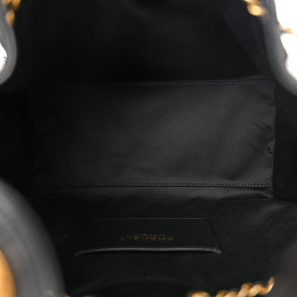 Chanel Caviar Quilted Small Chanel 25 Handbag Black 7 of 19
