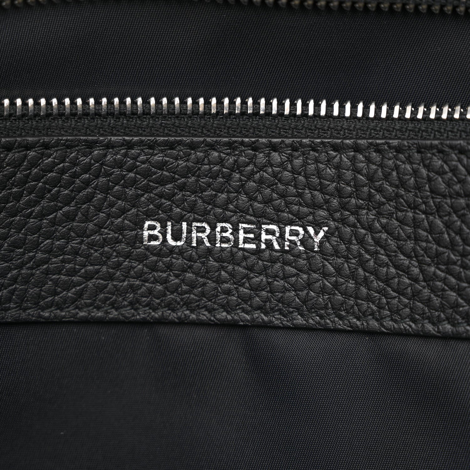 Burberry Grainy Calfskin Embossed Bruno Messenger Black 6 of 17