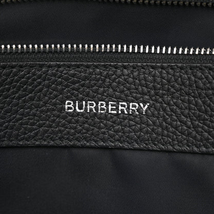 Burberry Grainy Calfskin Embossed Bruno Messenger Black 6 of 17