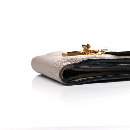 Chloe Grained Lambskin Drew Square Wallet Motty Grey 7 of 18