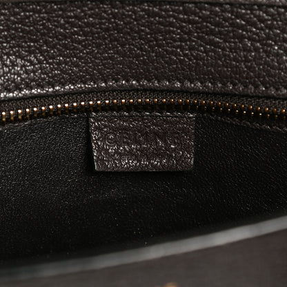 Celine Goatskin Nano Luggage Dark Taupe 11 of 14