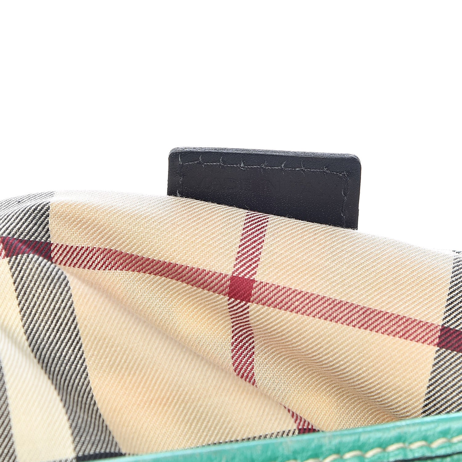 Burberry Calfskin Shoulder Bag Green 7 of 18