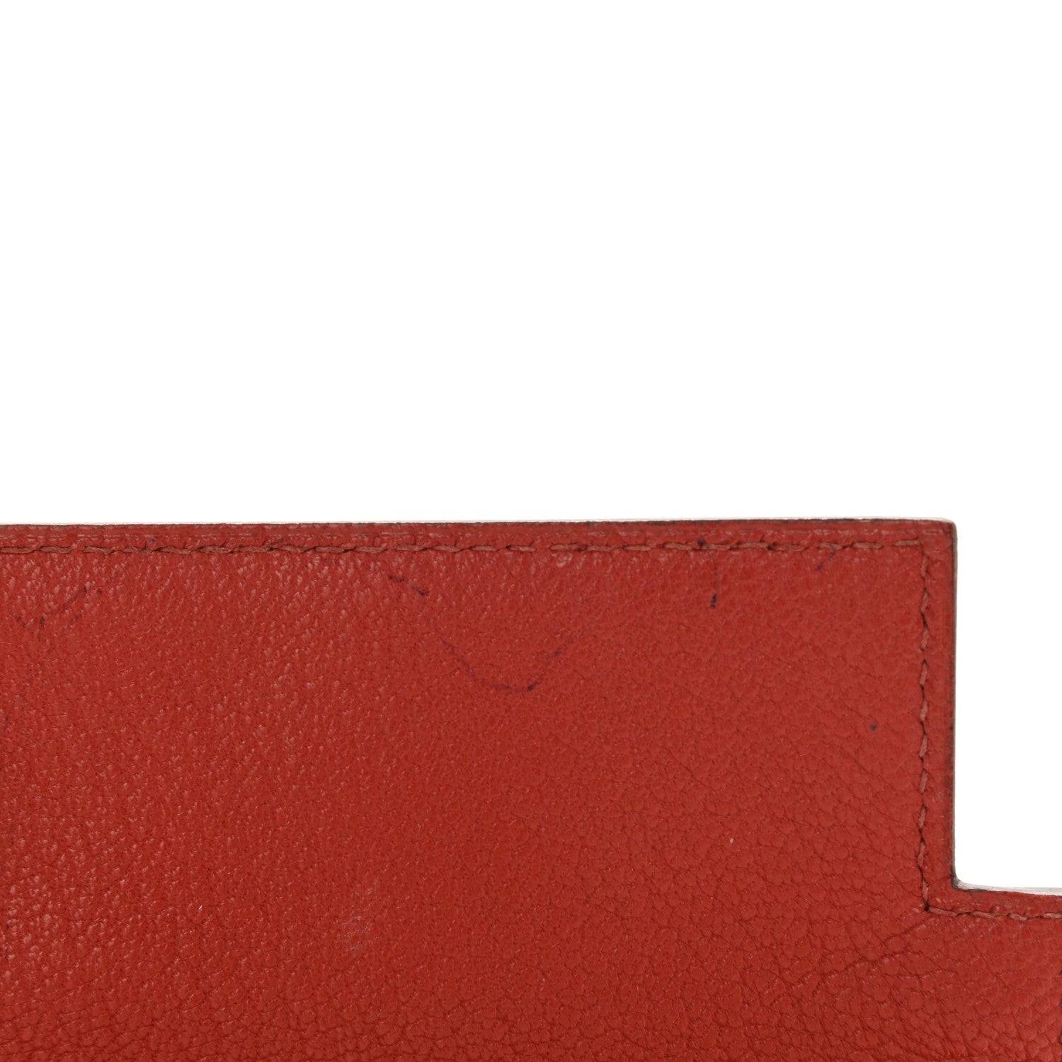 Hermes Chevre Mysore Kelly Longue Wallet Coq De Roche 7 of 8