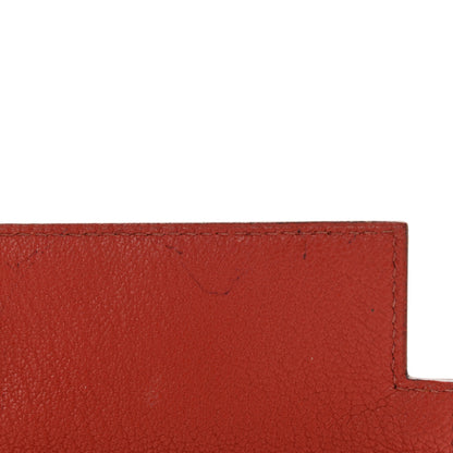 Hermes Chevre Mysore Kelly Longue Wallet Coq De Roche 7 of 8