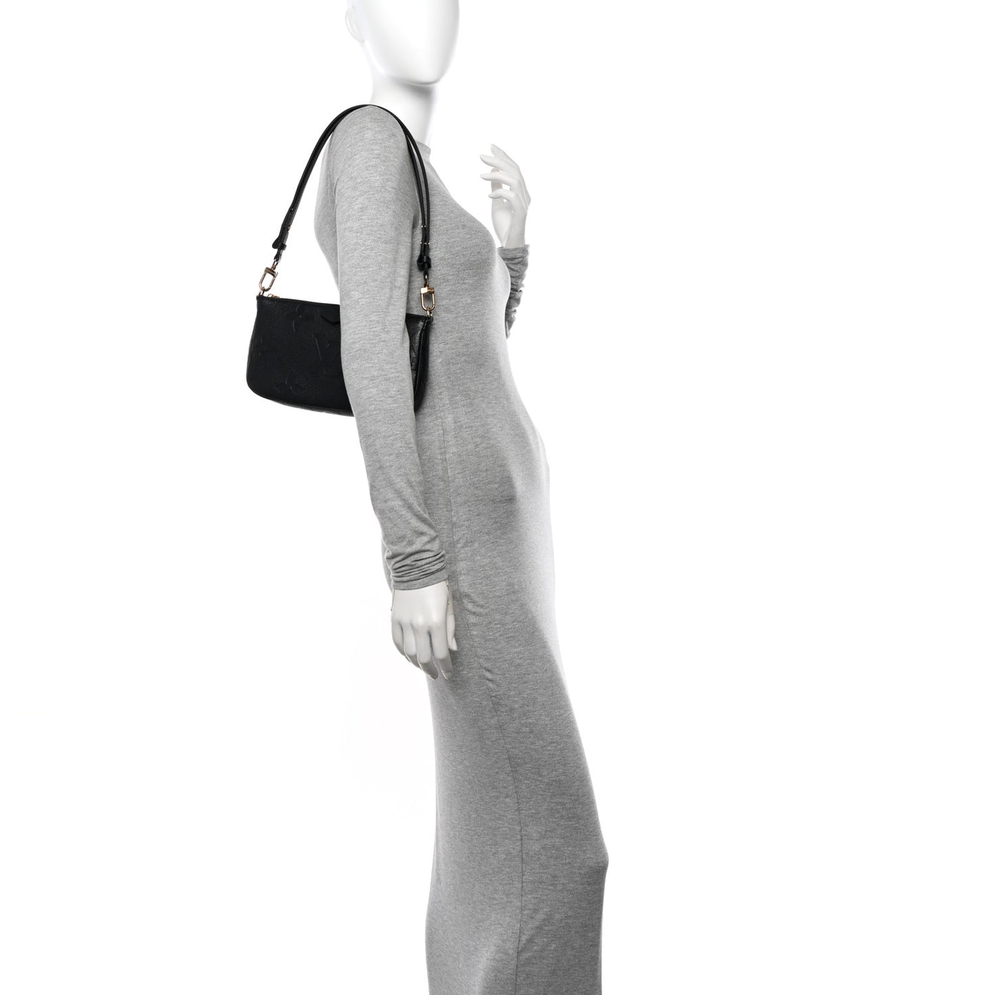 Empreinte Monogram Giant Multi Pochette Accessories Large Pochette Black