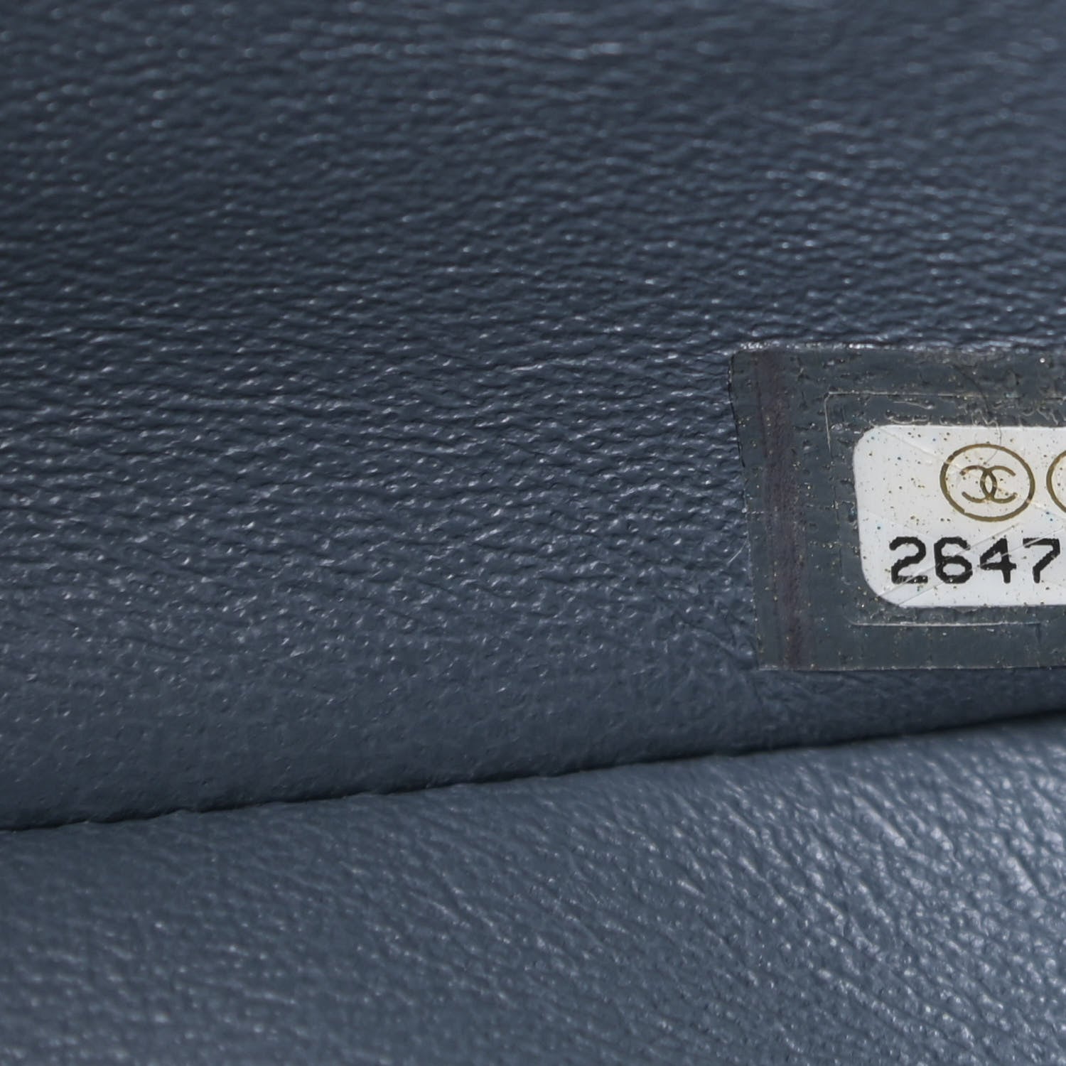 Chanel Caviar Quilted Mini Rectangular Flap Dark Grey 9 of 11
