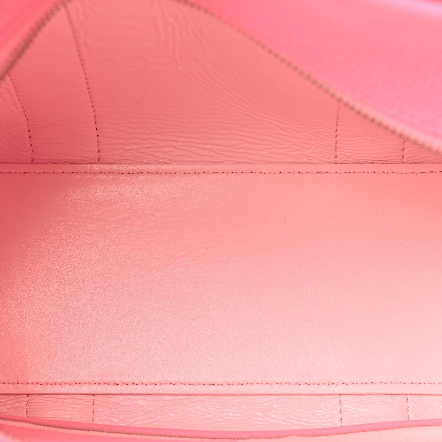 Grained Calfskin Small The Tote Bag Candy Pink