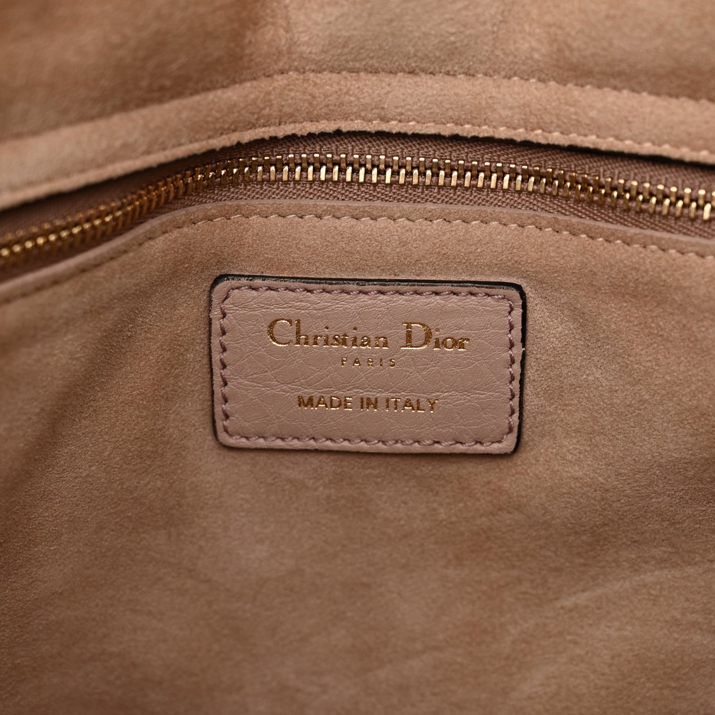 Grained Calfskin Cannage Large Lady Dior Light Pink