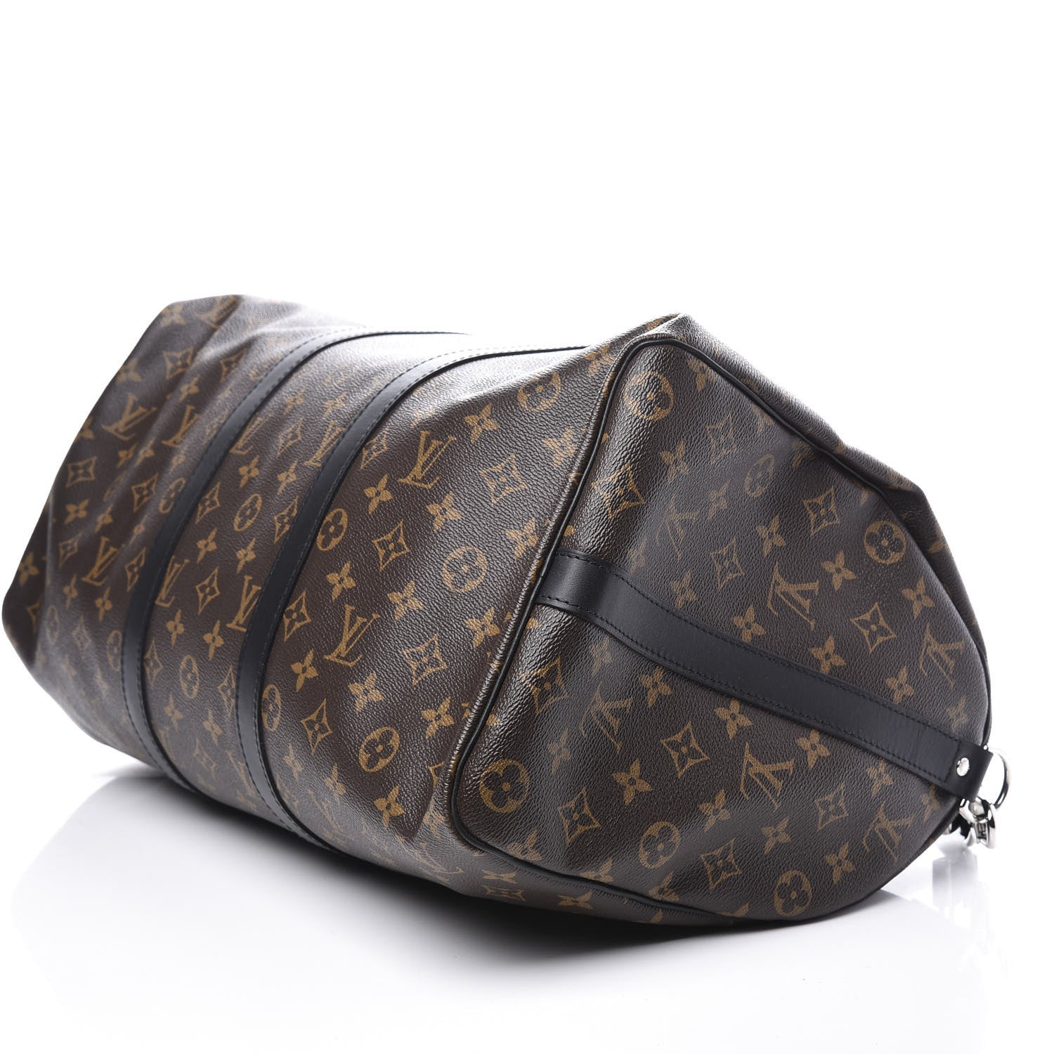 Louis Vuitton Monogram Macassar Keepall Bandouliere 45 6 of 10