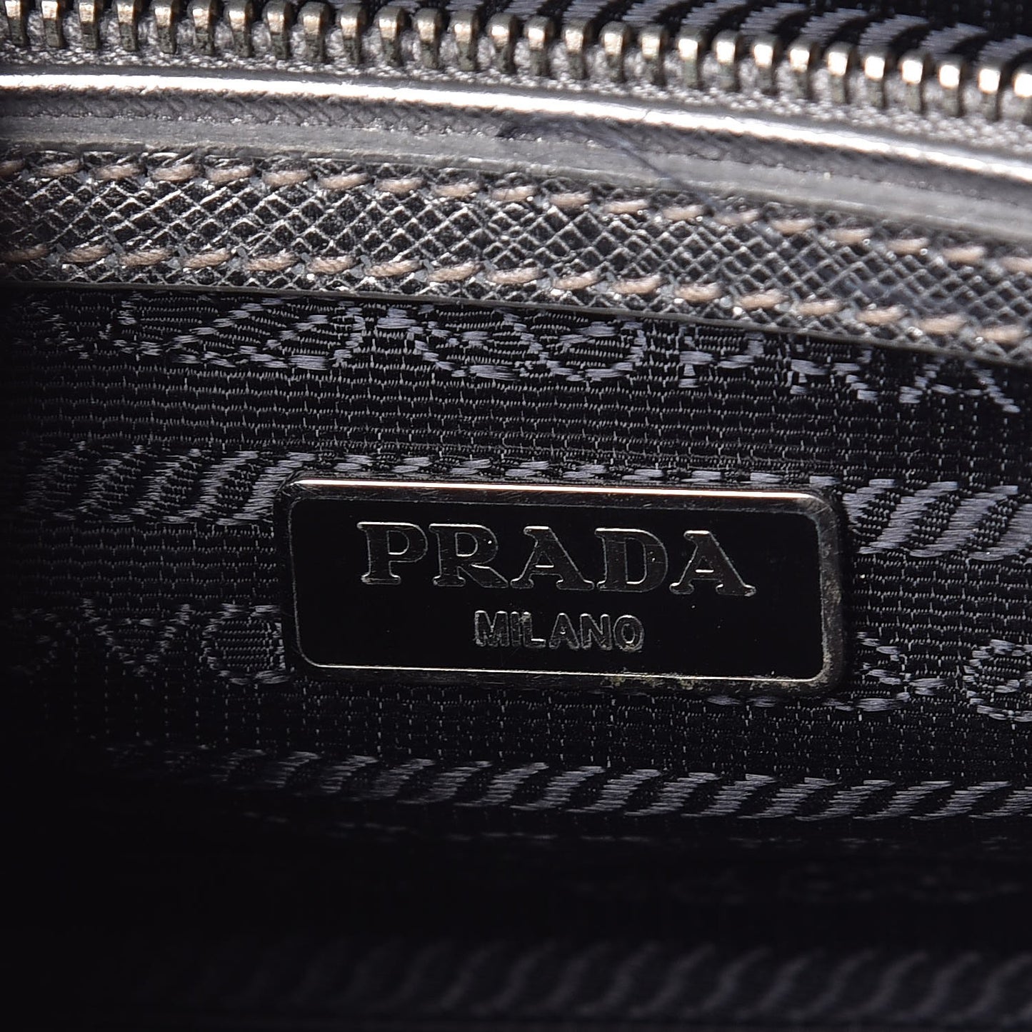Metallic Saffiano Lux Bowler Silver