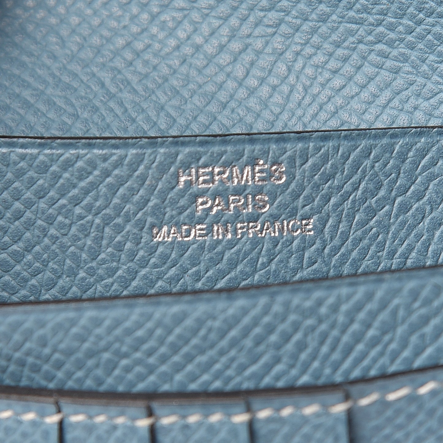 Epsom Bearn Compact Wallet Blue Jean