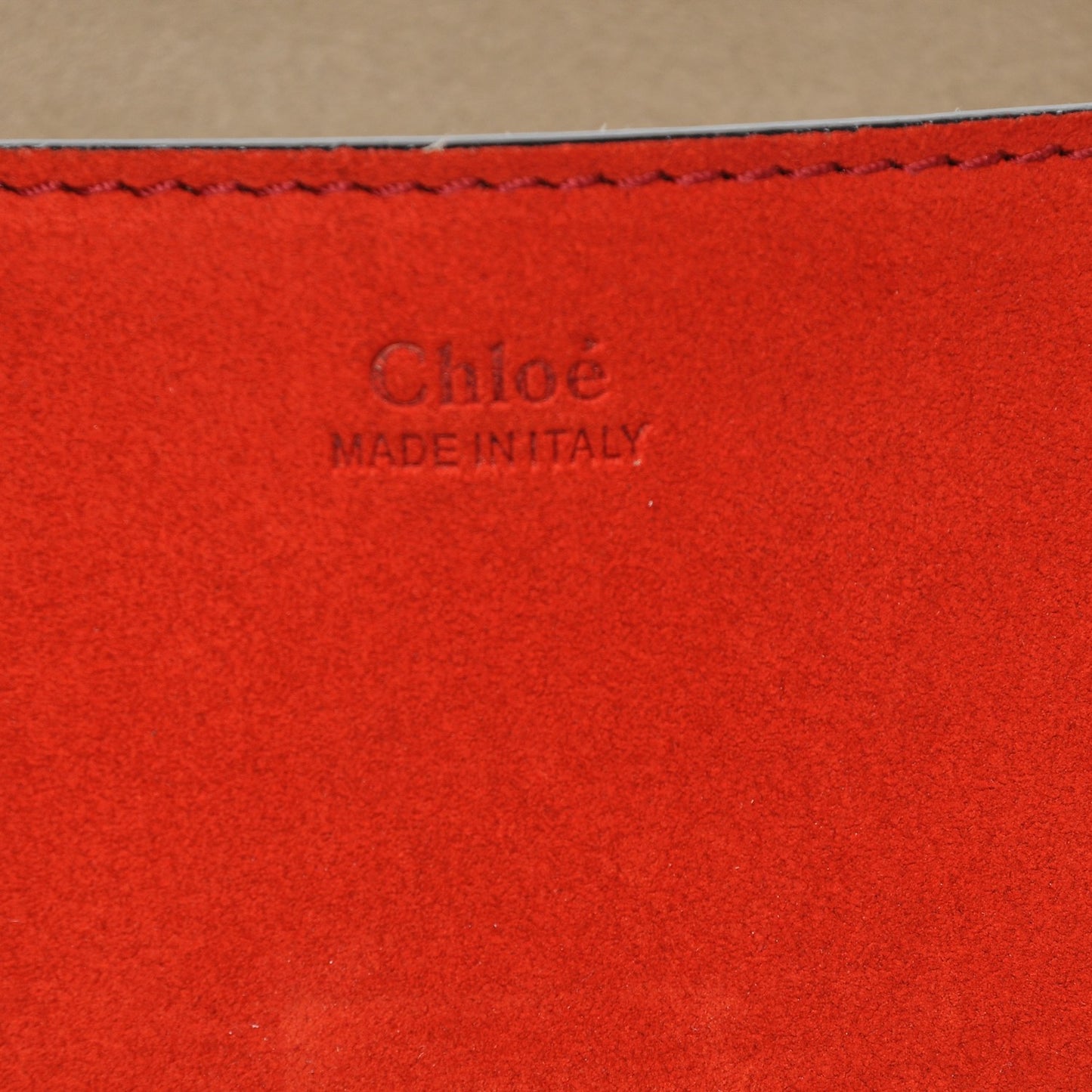 Suede Smooth Calfskin Drew Shoulder Bag Plaid Red Black
