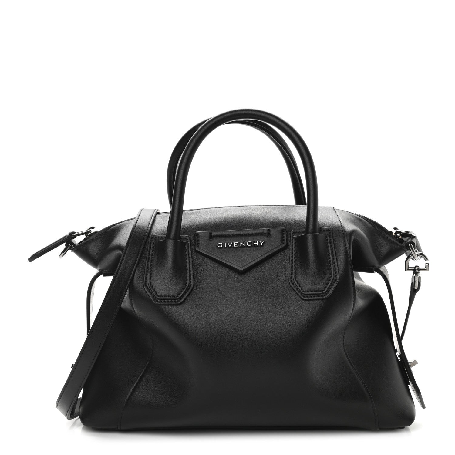 Givenchy Smooth Calfskin Small Soft Antigona Black 1 of 25