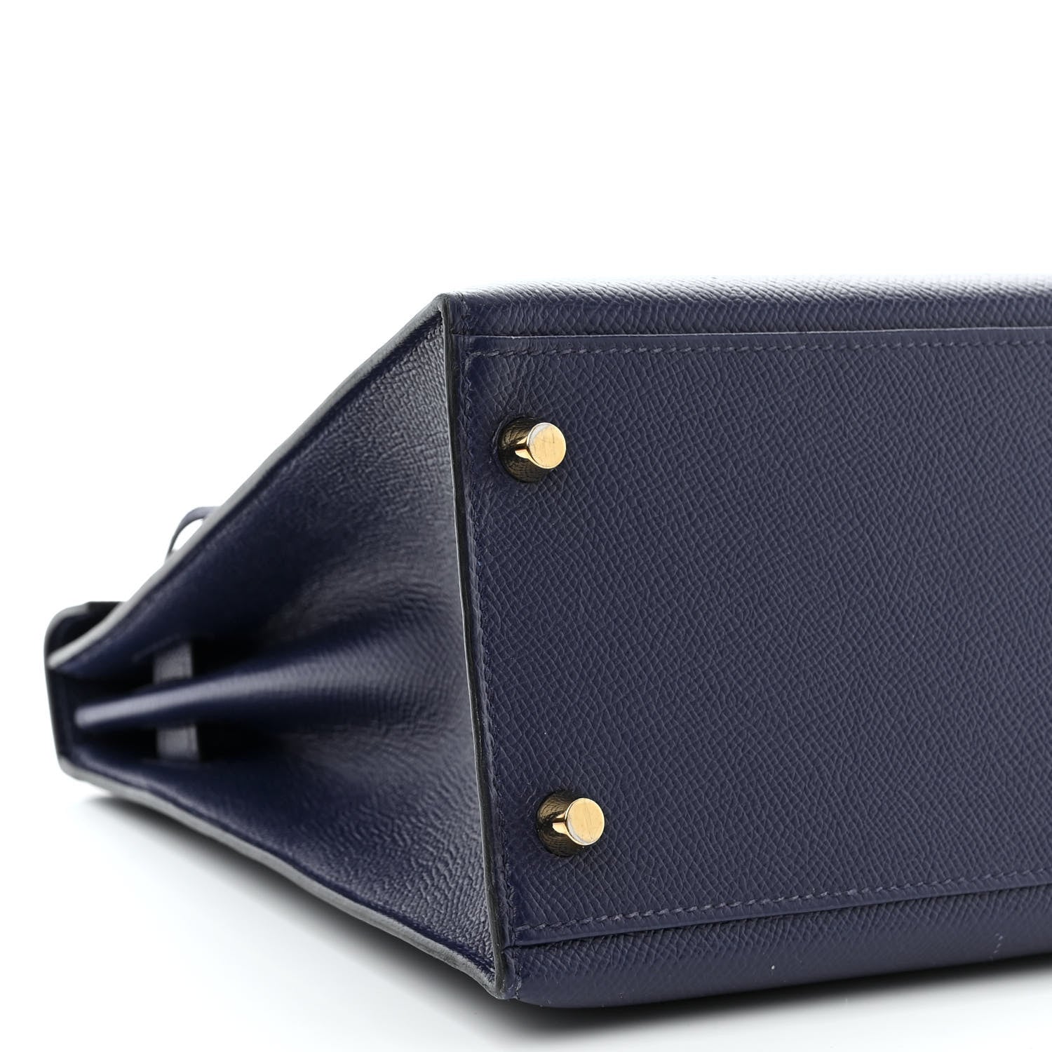 Hermes Epsom Kelly Sellier 32 Bleu Saphir 9 of 10
