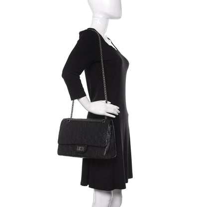 Chanel Aged Calfskin Quilted 2.55 Reissue 227 Flap Black 2 of 10