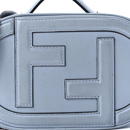 Fendi Vitello Grace Matte O'Lock Mini Camera Case Azzurro Baby 9 of 10