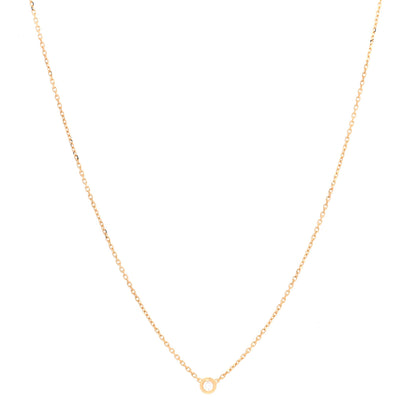 Cartier 18K Pink Gold Diamond XS D'Amour Pendant Necklace 1 of 4