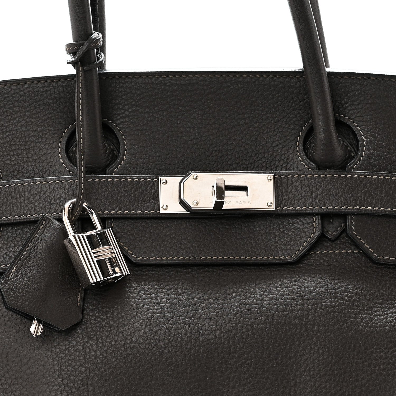 Hermes Taurillon Clemence JPG Birkin 42 Graphite 8 of 10