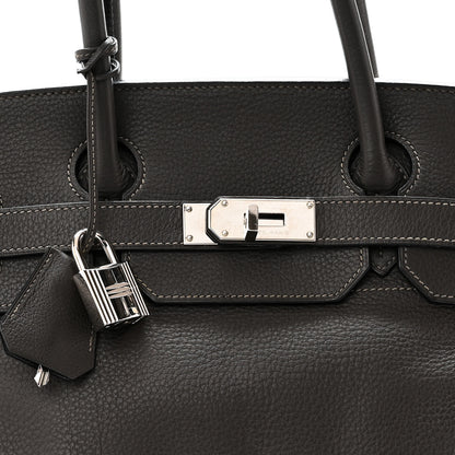 Hermes Taurillon Clemence JPG Birkin 42 Graphite 8 of 10