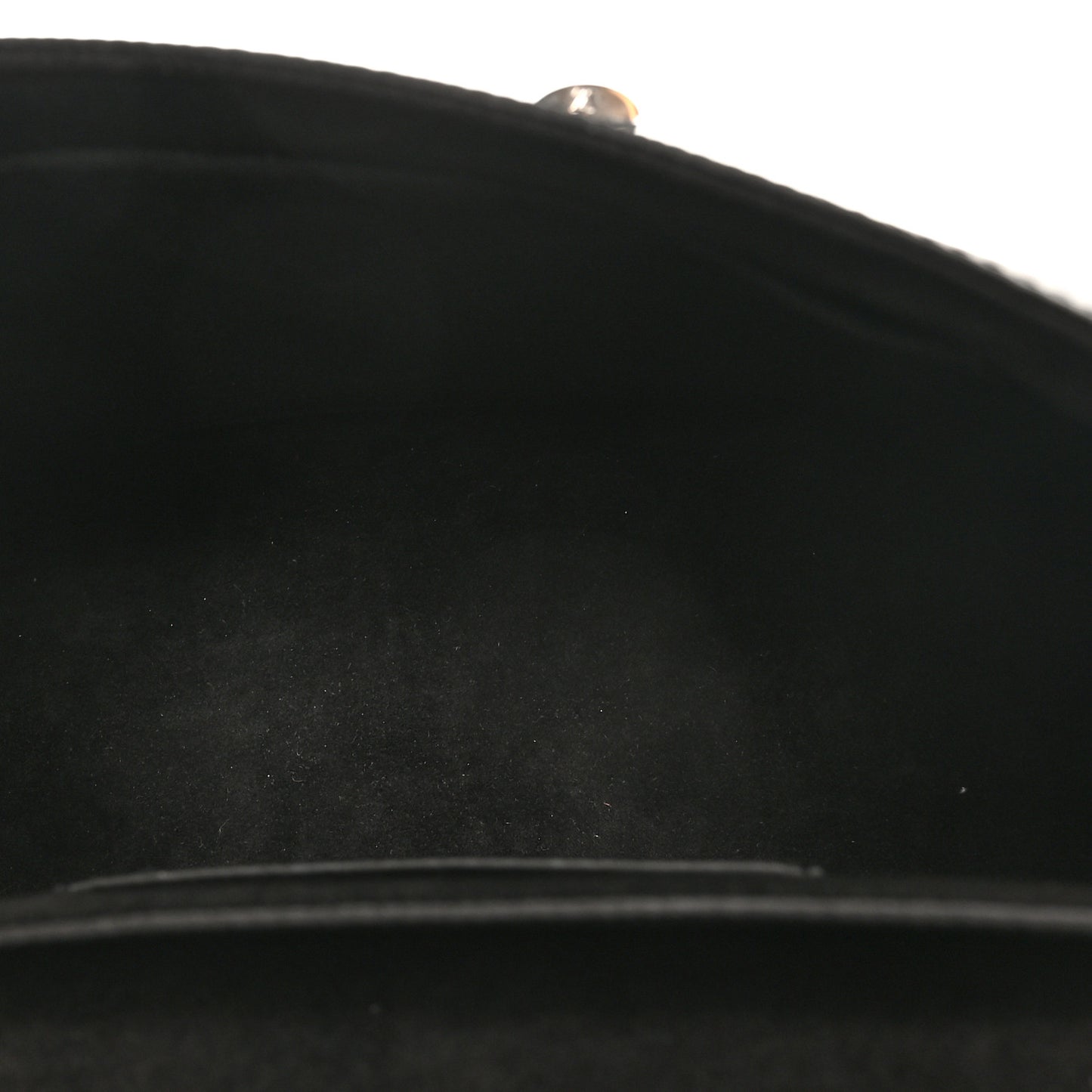 Epi Studded Mirror Twist Shoulder Bag MM Black