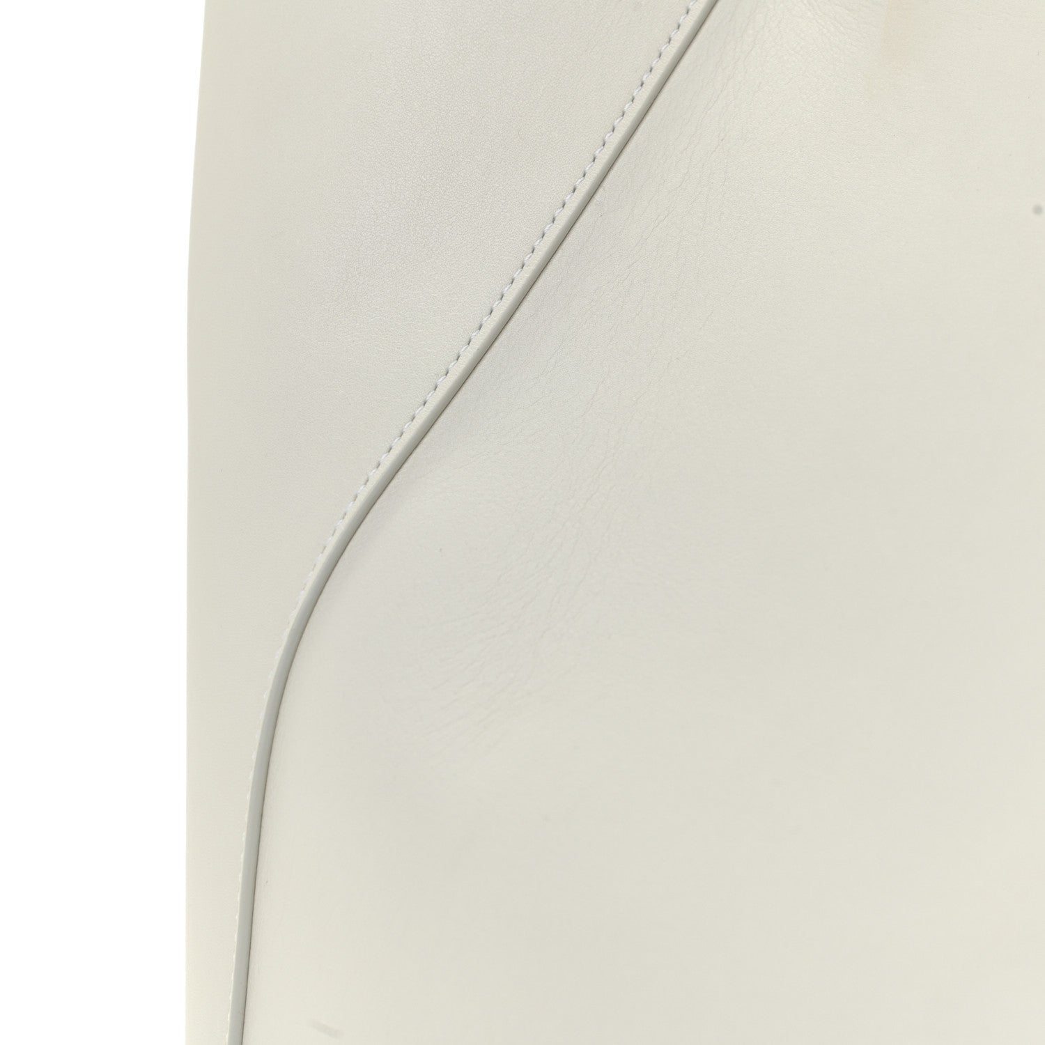 Celine Calfskin Clasp Horizontal Cabas White 13 of 20