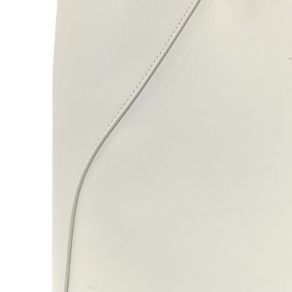 Celine Calfskin Clasp Horizontal Cabas White 13 of 20