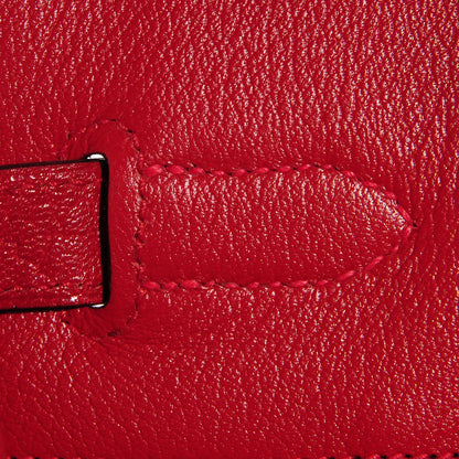 Hermes Chevre de Coromandel Birkin 35 Rouge Vif 15 of 25