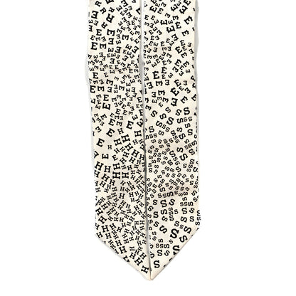 Hermes Silk Scattered Letters Twilly 2 of 3