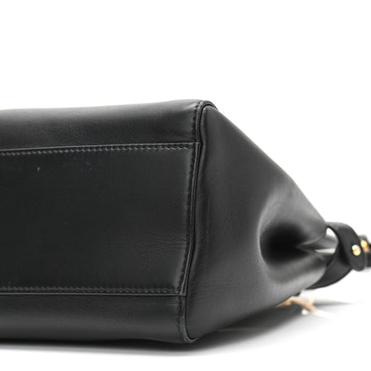Fendi Nappa Mini Peekaboo Iconic Satchel Black 10 of 11