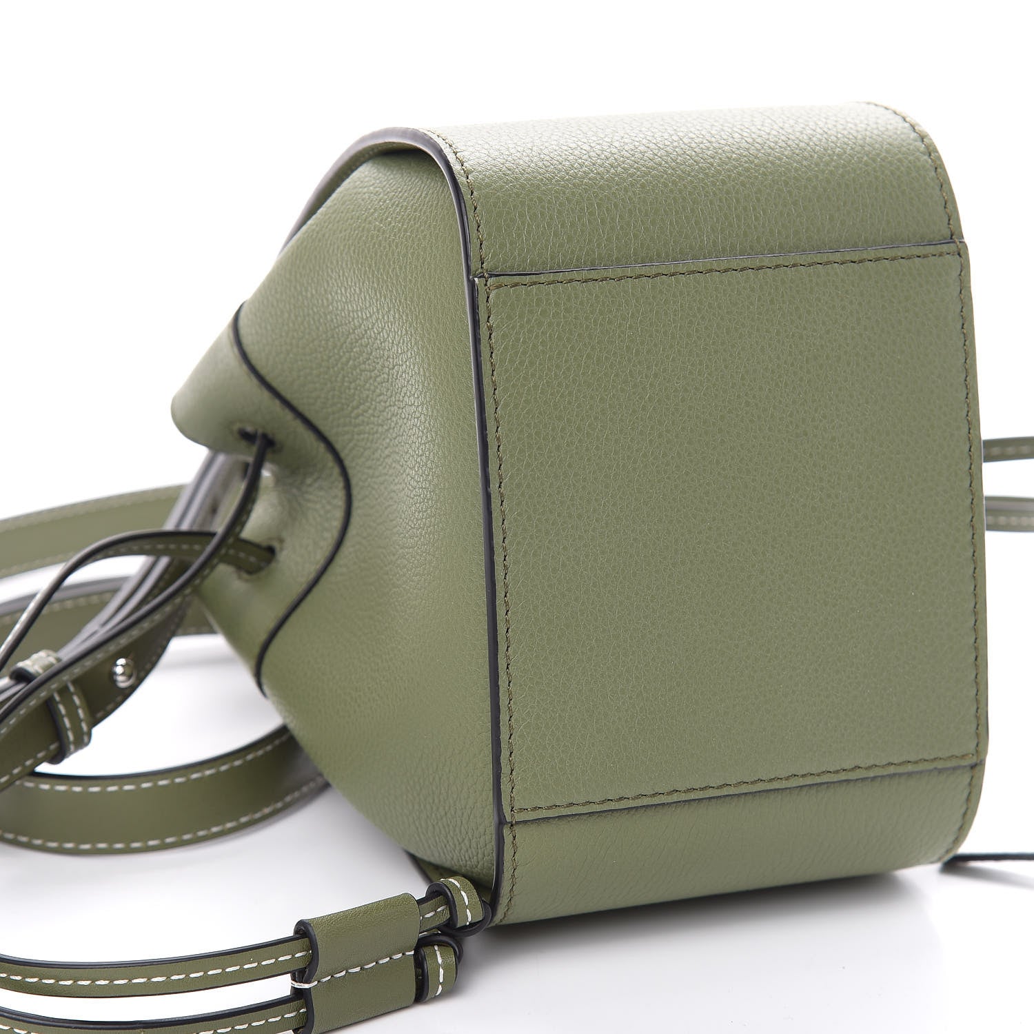 Loewe Calfskin Mini Hammock Shoulder Bag Avocado 7 of 8