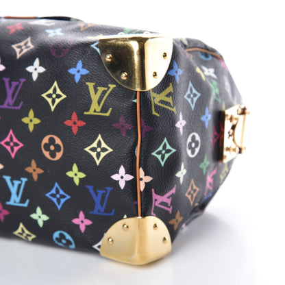 Louis Vuitton Monogram Multicolor Speedy 30 Black 5 of 18