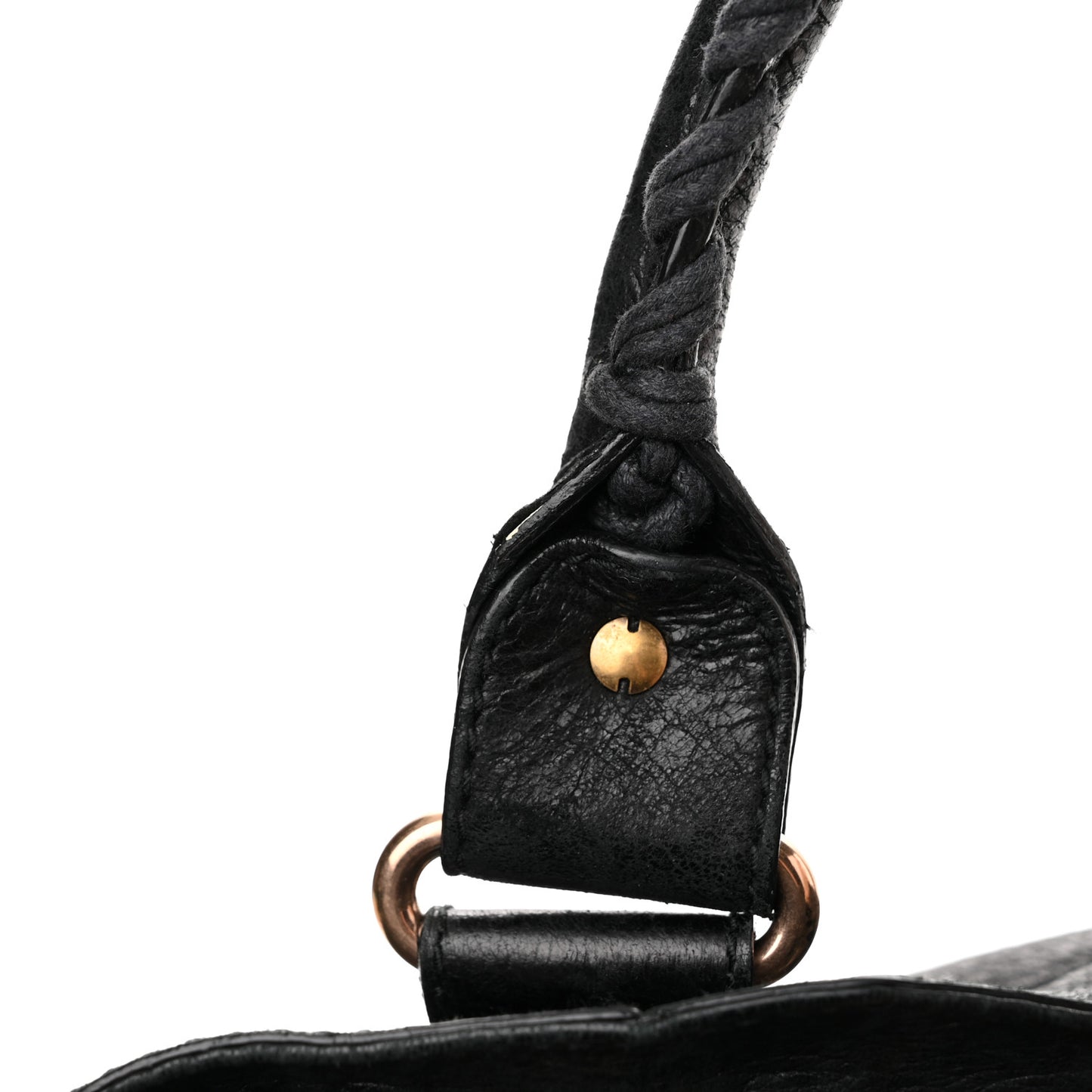 Agneau Giant 21 Rose Gold Hardware City Black