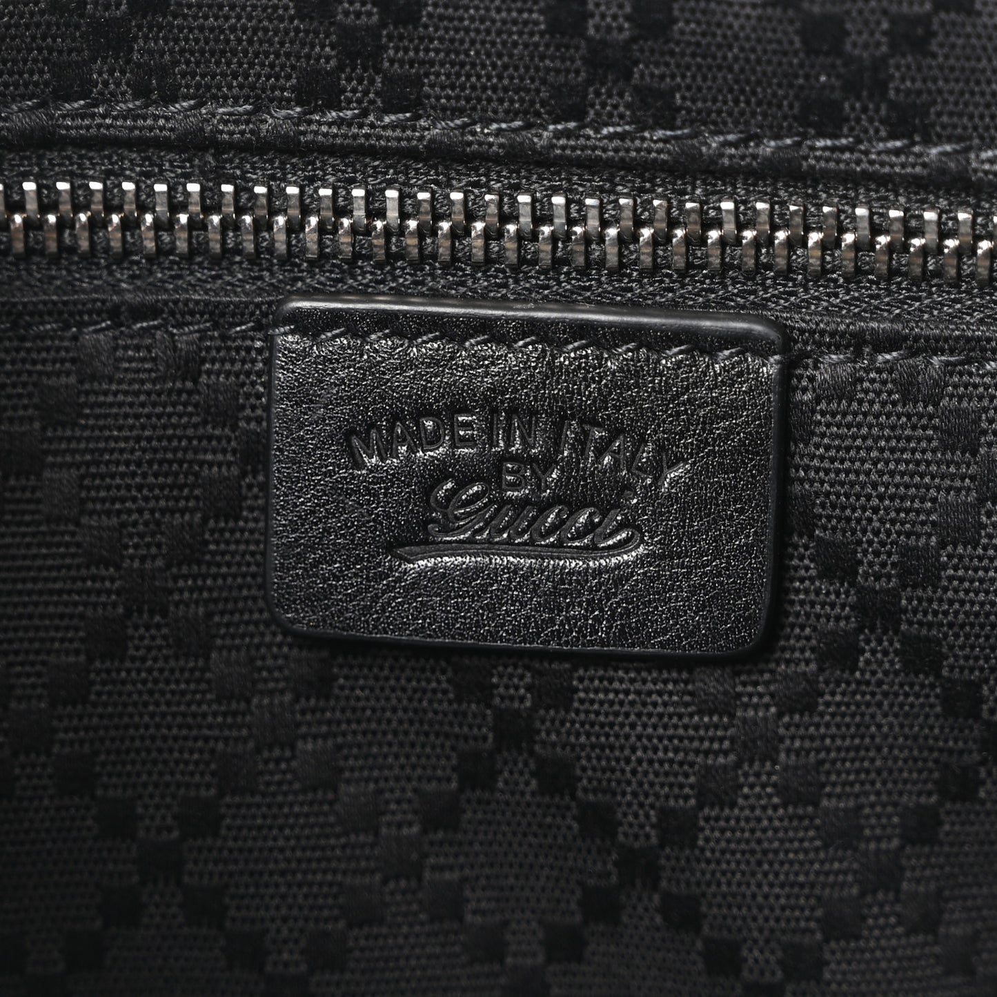 Calfskin Web Small Lunetta Crossbody Bag  Black
