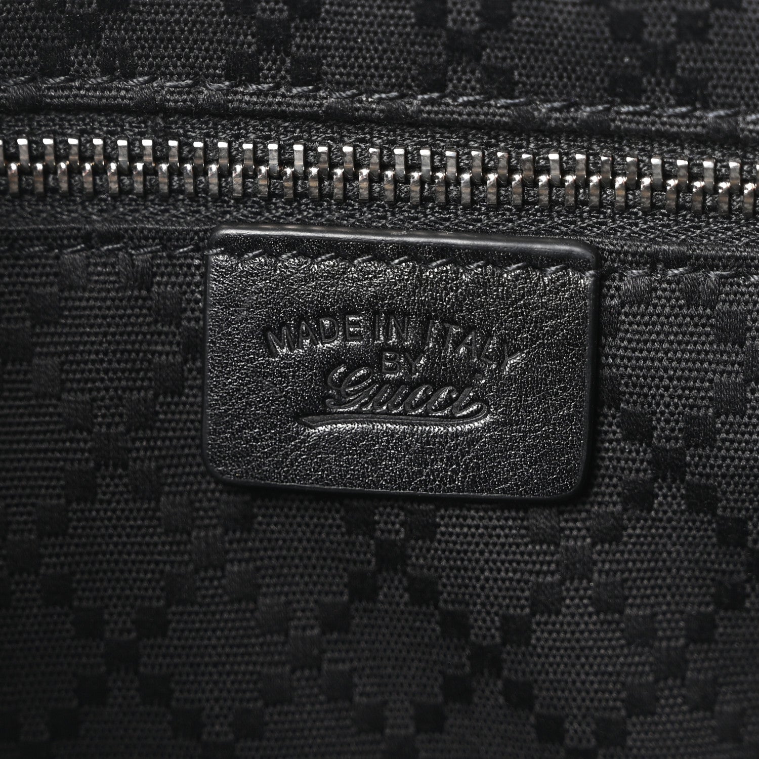 Gucci Calfskin Web Small Lunetta Crossbody Bag  Black 6 of 9