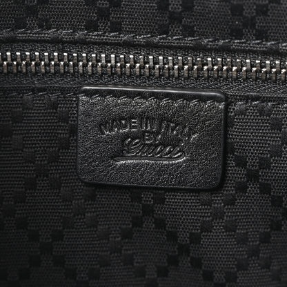 Gucci Calfskin Web Small Lunetta Crossbody Bag  Black 6 of 9