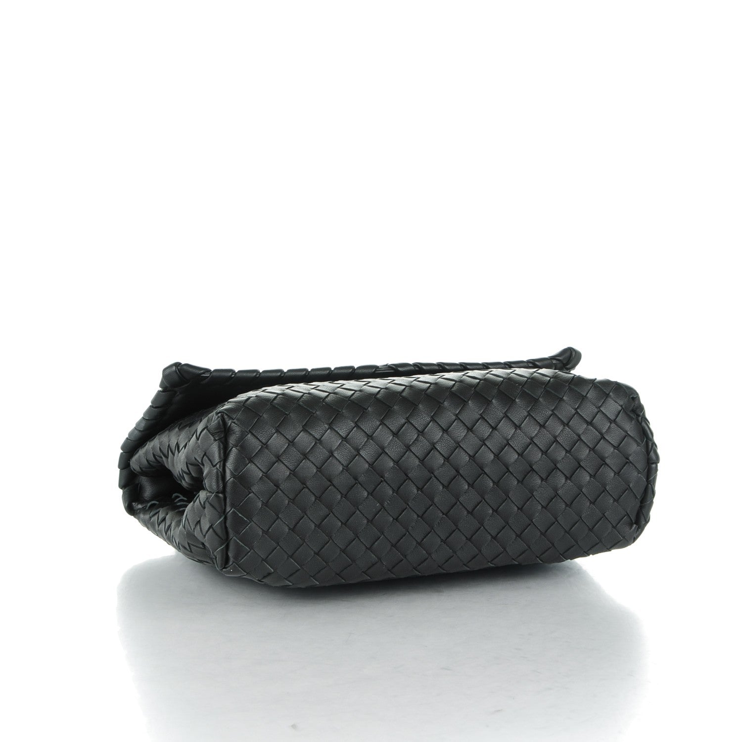Bottega Veneta Nappa Intrecciato Olimpia Shoulder Bag Nero Black 4 of 9
