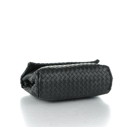 Bottega Veneta Nappa Intrecciato Olimpia Shoulder Bag Nero Black 4 of 9