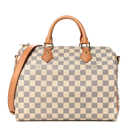Louis Vuitton Damier Azur Speedy Bandouliere 30 1 of 10