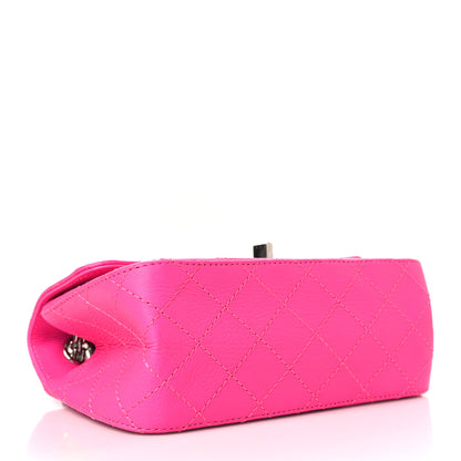 Chanel Goatskin Quilted 2.55 Reissue Mini Flap Fluorescent Pink 4 of 9