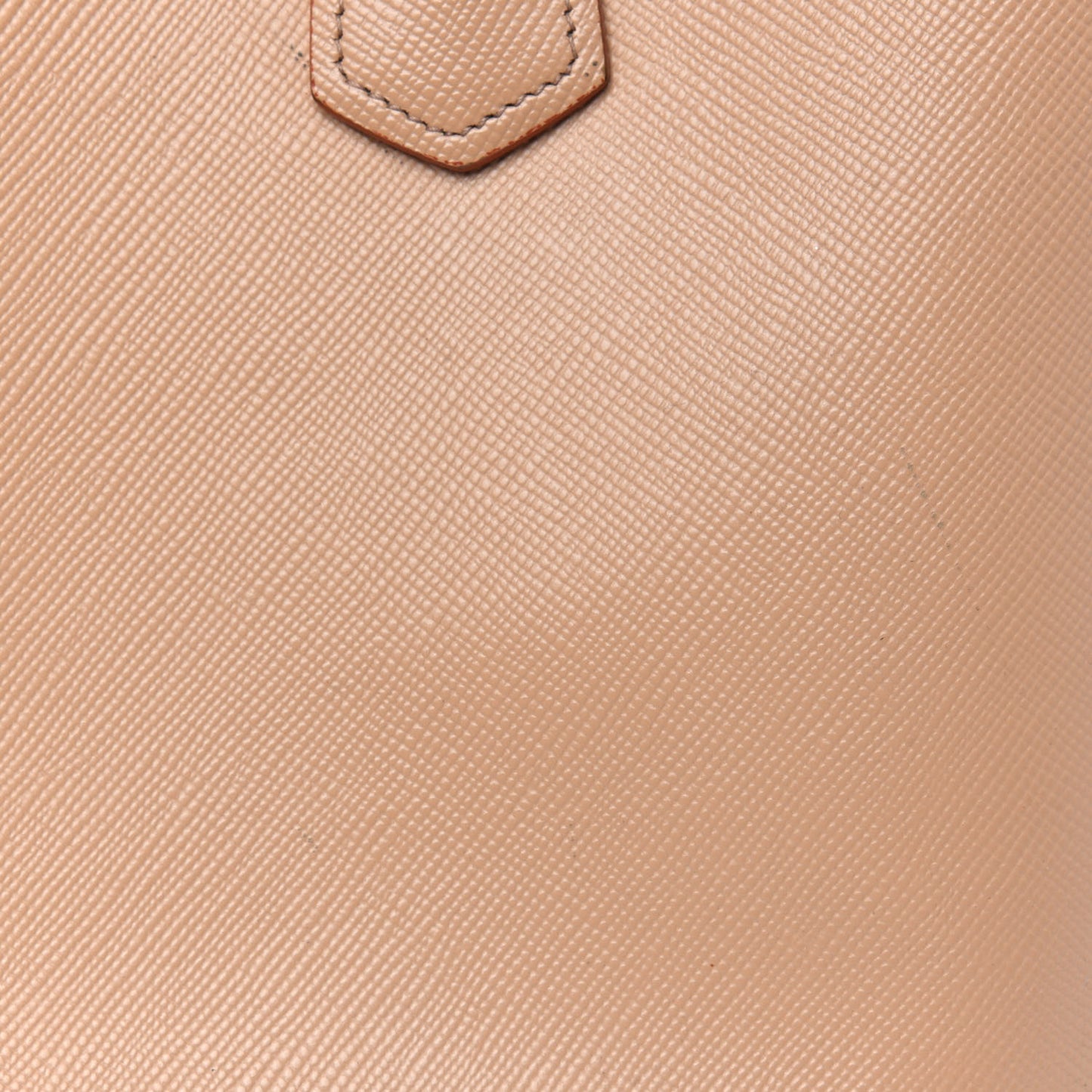 Saffiano Cuir Medium Double Bag Noisette Papaya